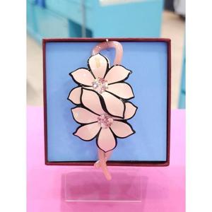 로뎀 세이브존05 프랑스 스와로브스키 플라워 바나나핀(핑크투톤)0 RRDC24020077