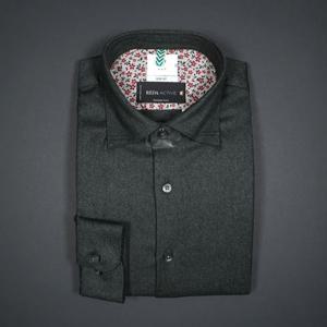 [예작] 구김없이 고급스럽고 따뜻한 울100 워셔블 기모 슬림셔츠 (YJ4WUA745 KH)