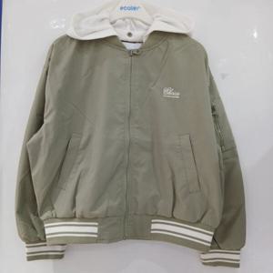 [에꼴리에][모다부평]라이트카키 셔링 항공 점퍼/25A1151KH_BP