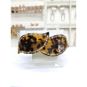 로뎀 세이브존05 프랑스 스와로브스키 나뭇잎 자동핀(브라운호피)011 RD220902816