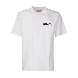 칼하트 WIP 반팔 티셔츠 I03485200AXX WHITE BLACK DOM