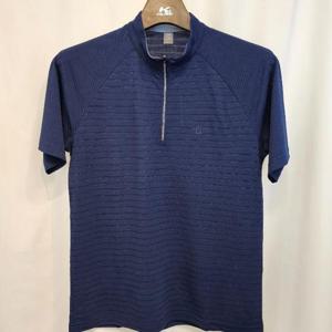 콜핑 HC03 남성 시원하고 쾌적한 반팔 집업티셔츠(네이비) KKAVT0880M