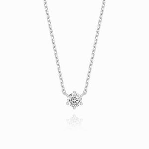 [미니골드] [DIA-3부] 클래식 6프롱 목걸이 NJUS4080L