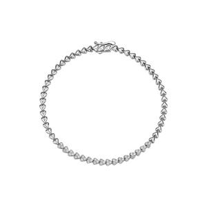 [미니골드] [DIA] 하트 멜리테니스 팔찌 BJUM4009L