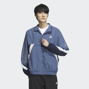 [아디다스] 워딩 오버사이즈 핏 우븐 풀집 재킷 IS5147