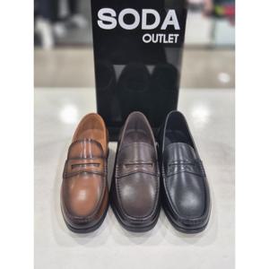 [소다][소다]남성 데일리 페니 로퍼 FMM534_DG