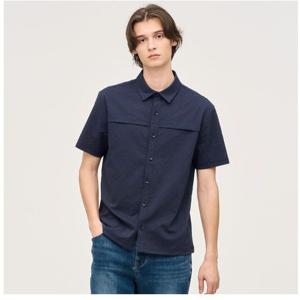 [링스골프][25SS] 남성 써커소재 셔츠형 티셔츠  L11E2TF101_NA_