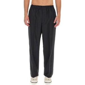 이자벨마랑 레귤러 핏 엘라스틱 웨이스트밴드 팬츠 PA0074HA A3