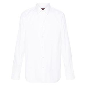 구찌 스트레치 코튼 포플린 긴팔 셔츠 791735 262429000 White