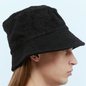 26 SS 엔지니어드 가먼츠 플랫 크라운 퍼지 울 블랜드 버킷햇 블랙 23F1H003 BG015