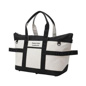 [파리게이츠] (531E3BBA01)공용 배색 캔버스 페이퍼 투웨이 보스턴백