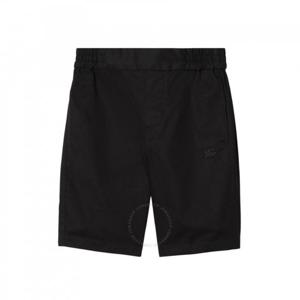 버버리키즈 자수 로고 코튼 반바지 8078259