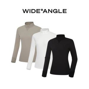 [와이드앵글]CO 사선 하이넥 티셔츠 L WWU23212