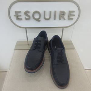 [에스콰이아]남성 발편한 경량 밴딩끈  캐주얼 보트화YADSHD062B