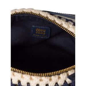 미우미우 토트백 5NE8412IBAF022X BLUE WHITE DOM