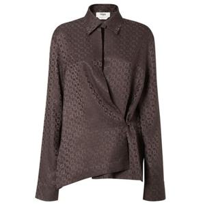 펜디 셔츠 FS8287AUQG F1T6H Brown