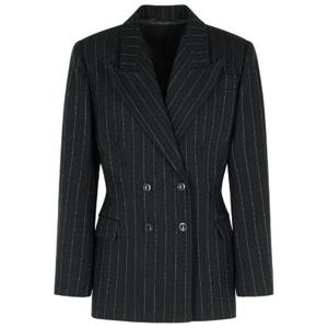이자벨 마랑 더블 브레스티드 스트라이프 재킷 VE0574FCC4E03I 01BK TP948740472