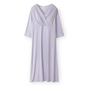 [오르시떼]여성 F033 리크퍼플 7부소매 원피스 OR25SF7BF033