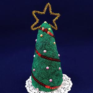 크리스마스 클레이 트리 만들기