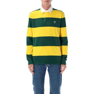 폴로 랄프로렌 폴로 티셔츠 710979293 001 GREEN YELLOW