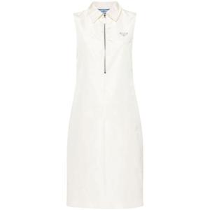 프라다 숏 원피스 P3L63 14KHF0304 White