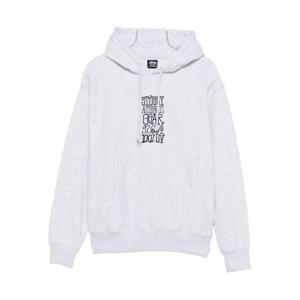 스투시 후드 티셔츠 1925124 0062 Grey