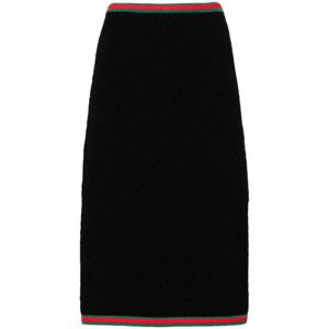구찌 미디 스커트 792043 XKD3C1152 Black
