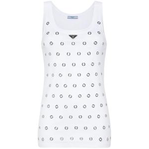 프라다 반팔 티셔츠 39546R 1424F0009 White