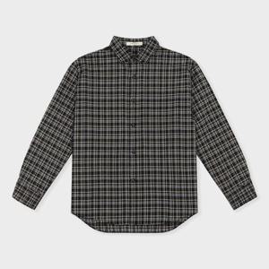행텐 HC04 체크 패턴 오버 셔츠 10540-020-827-25