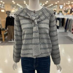 SOUP sh06 라일리 스트라이프 도톰니트가디건 ABAGD34