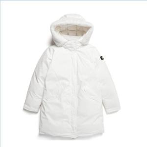 [내셔널지오그래픽 (행사)]여성 왈러스 퍼 트리밍 롱기장 구스 다운 점퍼 N234WDW140