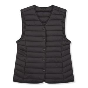 [뱅뱅]여성 브이넥 초경량 구스 다운 베스트 (NEF621)