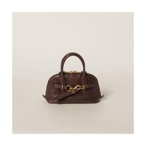 미우미우 토트백 5BB1692BBLF0NBL BROWN DOM