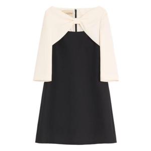 발렌티노 가라바니 숏 원피스 BVAJ06 1CF0NA Black