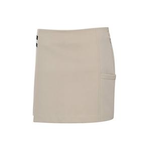 [와이드앵글] 여성 CO 베이직 트리코트 본딩 H라인 큐롯 WWW23Q12E2