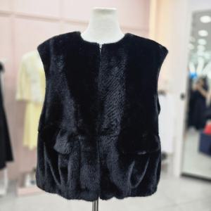 [샤틴]페이크 퍼 포켓 베스트S254C101A