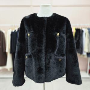 [샤틴]포켓포인트 페이크 퍼 쟈켓S254C002A