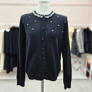 [샤틴]비즈장식넥 가디건 니트S254B956A