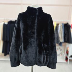 [샤틴]하이넥 페이크 퍼 쟈켓S254C103A