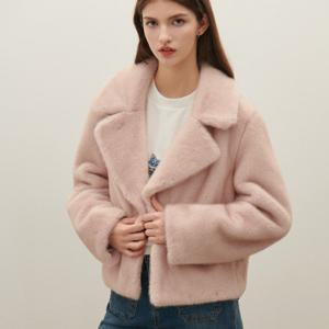 [샤틴]카라넥 페이크 퍼 쟈켓S254B191A52