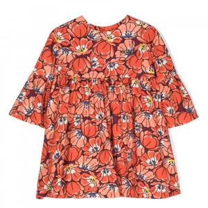 겐조 여아용 플로럴 프린트 라이오셀 드레스 K12341-40A