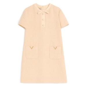발렌티노 가라바니 숏 원피스 BVAJD3 9VMET5 Beige