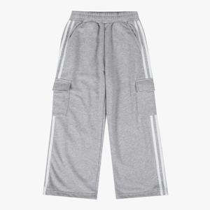 [유솔(아동)]융기모 테이핑 카고 와이드 팬츠 (2컬러) ULTM25N03