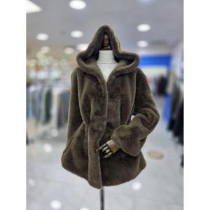 스테파니 세이브존08 후드 퍼 자켓 N25NJ5438