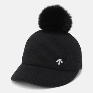 [데상트]데상트 여성 폼폼 볼캡 SP422UCPO1BLK0 스포츠 모자