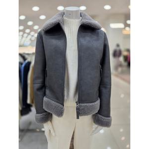 [더아이잗]클래식 퍼 무스탕 자켓 IRBA3LT091370