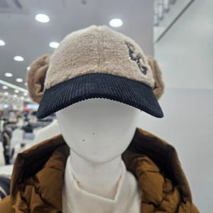 [엘르골프]여성 겨울 코듀로이챙 캡6J87402J