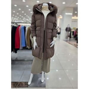 [더아이잗]구스 다운 후드 롱 점퍼 IRCM2PD771BR10