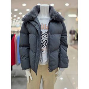 [더아이잗]퍼 칼라 구스다운 숏 패딩 점퍼 IRBA2PD041370