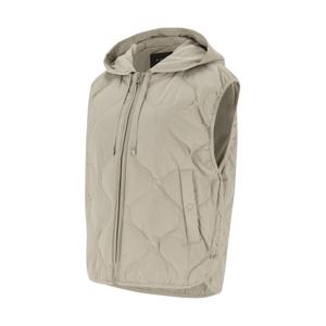 [피에이티]후디드 집업 덕다운 베스트 1L81401